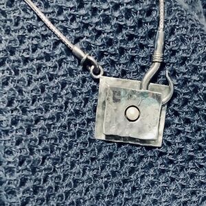 Silpada 925 Silver & Pearl Necklace